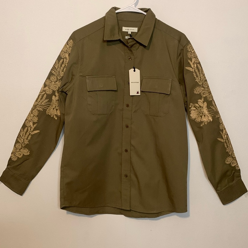 MM Vintage Women’s Button Down Short NWT